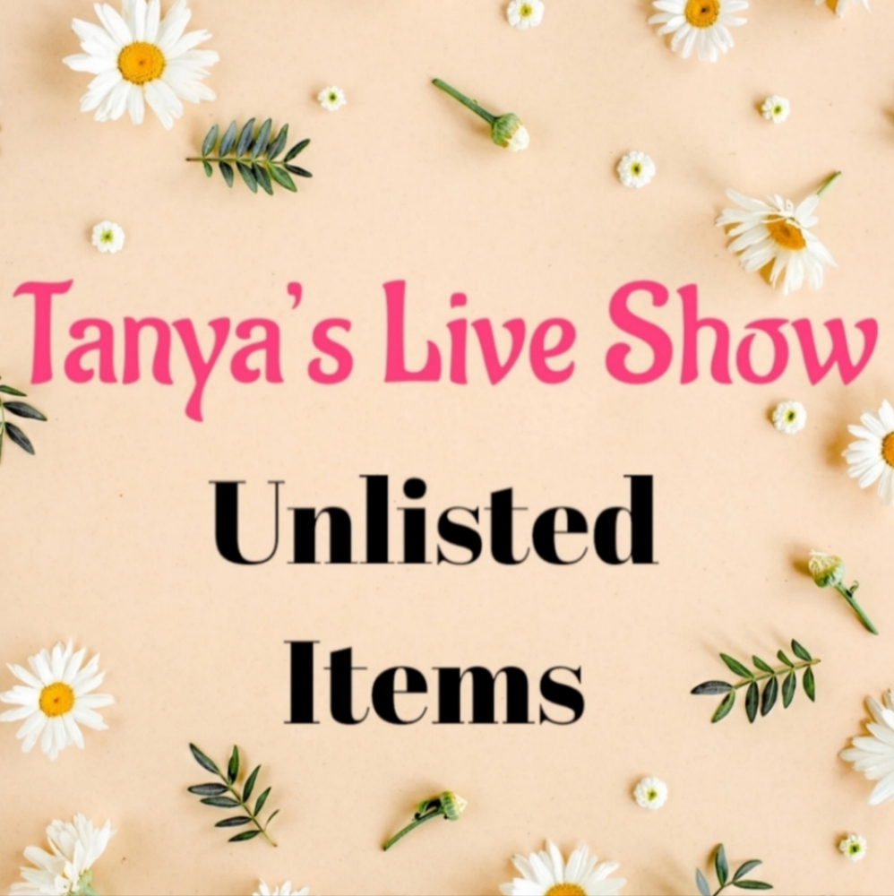 Listing for live Sales. Items are either NWT, NWOT or gently used condition